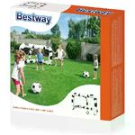 Porta-da-calcio-Bestway-gonfiabile-2-palloni-gioco-giardino-mare-piscina-bambino