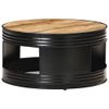 Tavolino-da-Caffe-Nero-68x68x36-cm-in-Massello-di-Mango-Grezzo