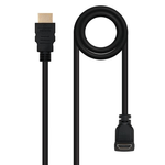 Nanocable 10.15.3002 cavo HDMI 1,8 m HDMI tipo A (Standard) Nero