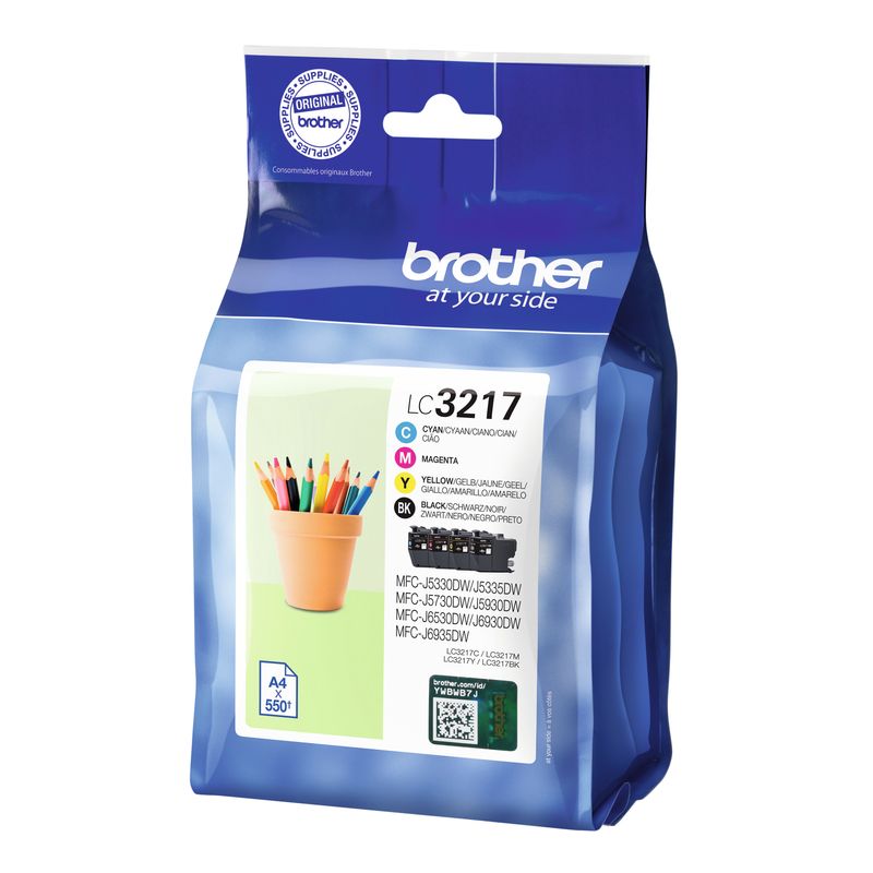 Originale-Brother-LC3217-pacco-da-4-cartucce---LC3217VAL