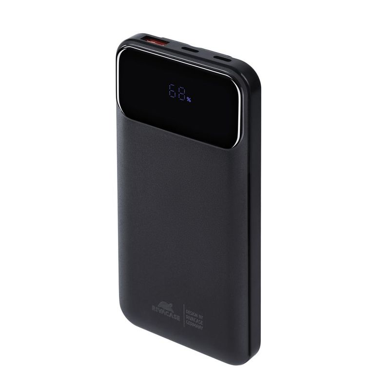 Battery-Bank--10000-Mah--225W-Fast-Charger-Con-3-Cavi-Integrati---Di-Cui-Type-C-Ed-Usb-Con-Funzione-Ricarica---Nera