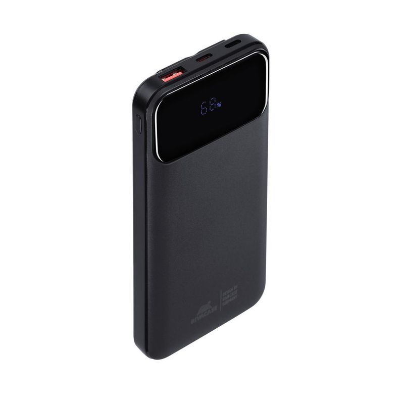 Battery-Bank--10000-Mah--225W-Fast-Charger-Con-3-Cavi-Integrati---Di-Cui-Type-C-Ed-Usb-Con-Funzione-Ricarica---Nera