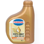 Nessun Brand Tamoil  Olio Lubrificante 100% SINT SAE 5W-40 1 litro 9578 motori a benzina