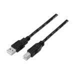 AISENS A101-0008 cavo USB 4,5 m USB 2.0 USB A USB B Nero