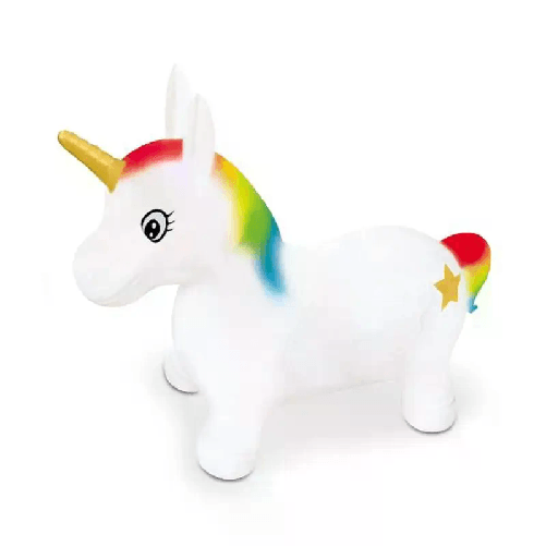 Mondo Unicorno Gonfiabile Cavalcabile Gioco Per saltare Rimbalzante Bambini 18m +