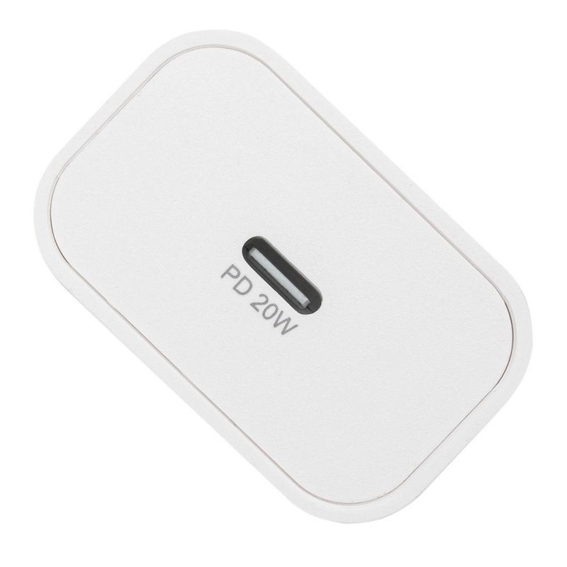 Alimentatore-1Usb-C-20W-White-Compatibile-Iphone
