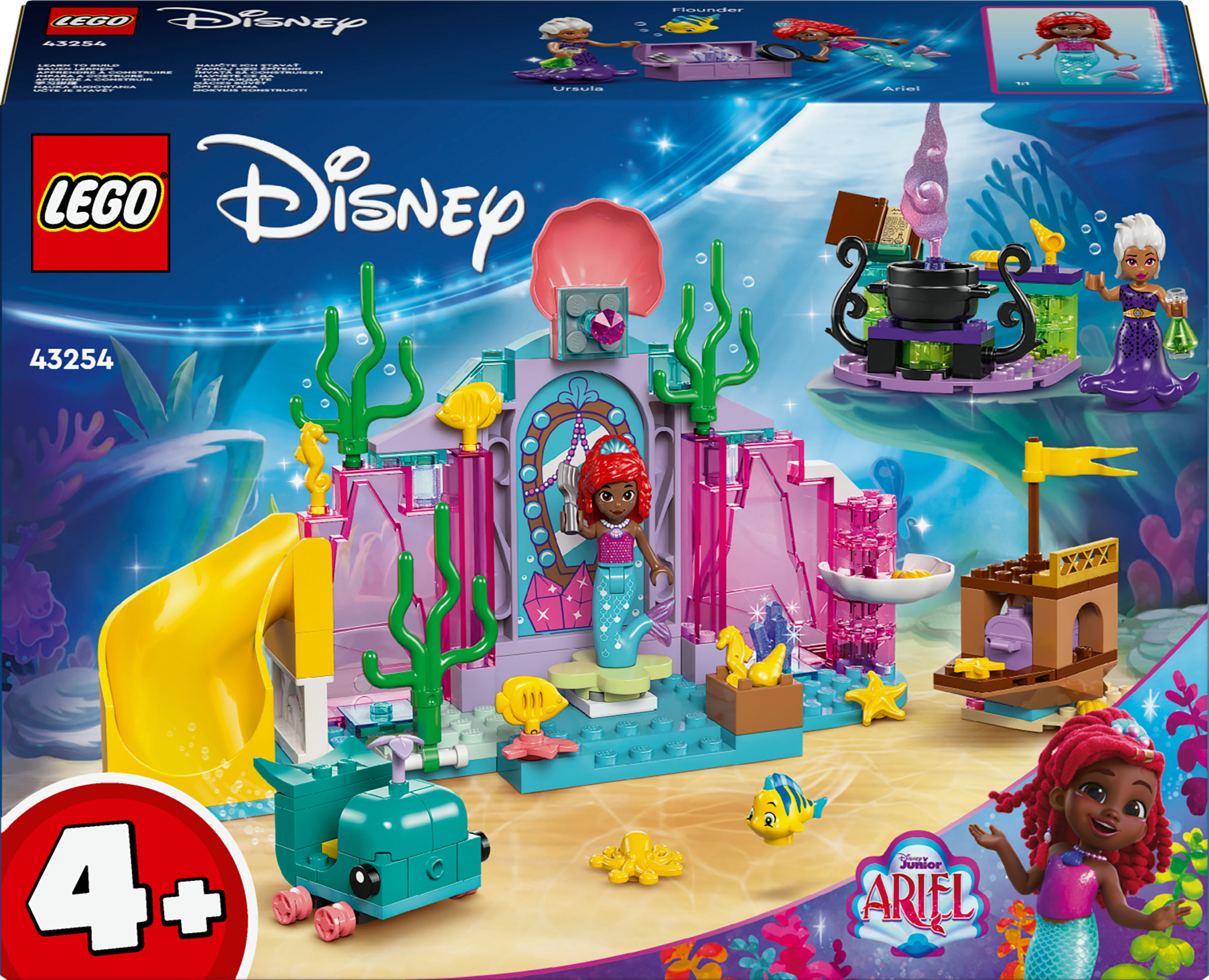Lego Set di Costruzioni Lego Disney Princess 43254  Ariel's Crystal Cave Multicolore 141 Pezzi