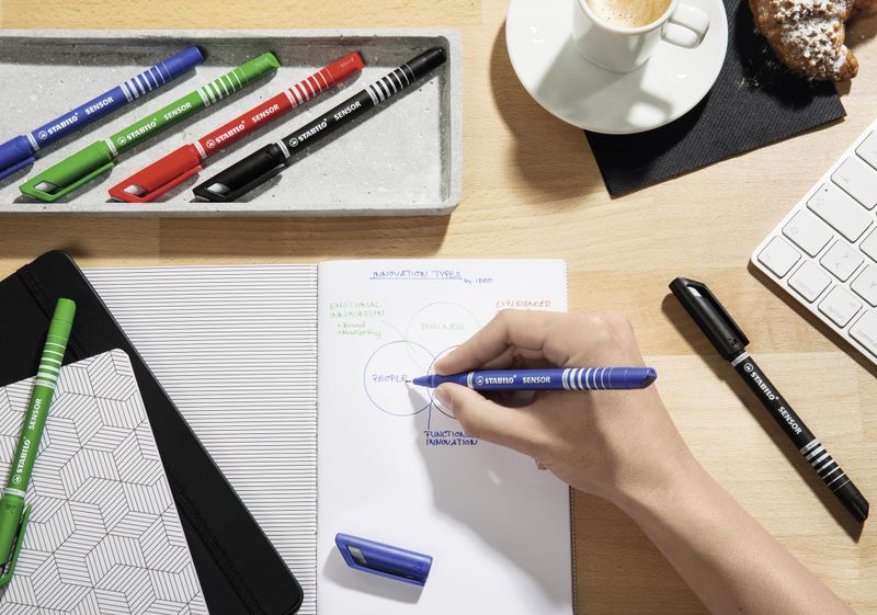 Stabilo-FINELINER-STABILO-SENSOR-PUNTA-0.3MM-BLU