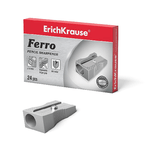 Erichkrause Ferro - Temperamatite in alluminio con impugnatura ergonomica - Foro da 8 mm - Lama in acciaio al carbonio a