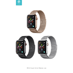 Cinturino per Apple Watch 4 serie 44mm Maglia Milano Gold