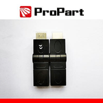 Adatt. Spina HDMI (19PIN) - Presa HDMI(19PIN) rotante dorato