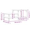 vidaXL-Tavolino-da-Salotto-Nero-100x505x45-cm-in-Legno-Multistrato
