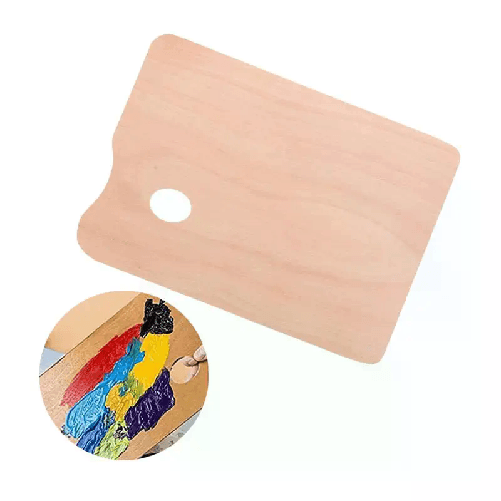 Tavolozza in legno per pittura colori acrilici olio acquerelli 12 tavole 25x30cm