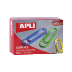 100 applicazioni clip n2 32 mm - colori assortiti