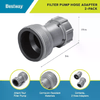 Bestway-2x-Adattatore-tubo-pompa-filtro-da-38-mm-Collegamento-per-piscina-58236