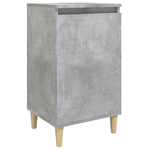 vidaXL-Comodino-Grigio-Cemento-40x35x70-cm-in-Legno-Multistrato