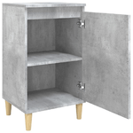 vidaXL-Comodino-Grigio-Cemento-40x35x70-cm-in-Legno-Multistrato