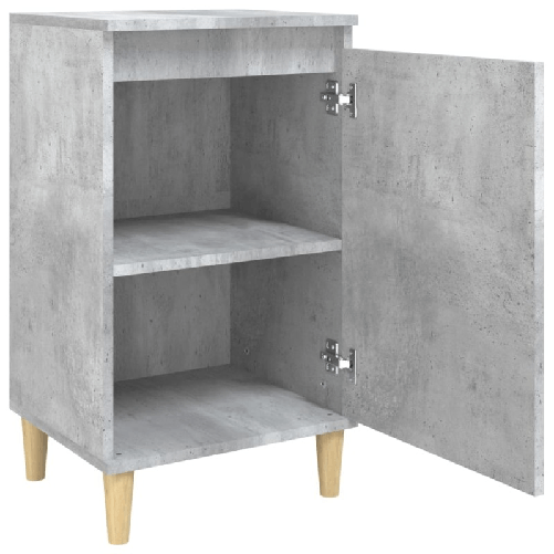 vidaXL-Comodino-Grigio-Cemento-40x35x70-cm-in-Legno-Multistrato