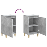 vidaXL-Comodino-Grigio-Cemento-40x35x70-cm-in-Legno-Multistrato