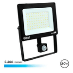 Faretto LED Elbat 50W - Potenza: 50W - Lumen: 5400 - Sensore di movimento - Luce flash 6.500K - 30.000 - 50.000 ore di v