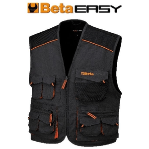 BETA Gilet easy canvas grey tg.xs