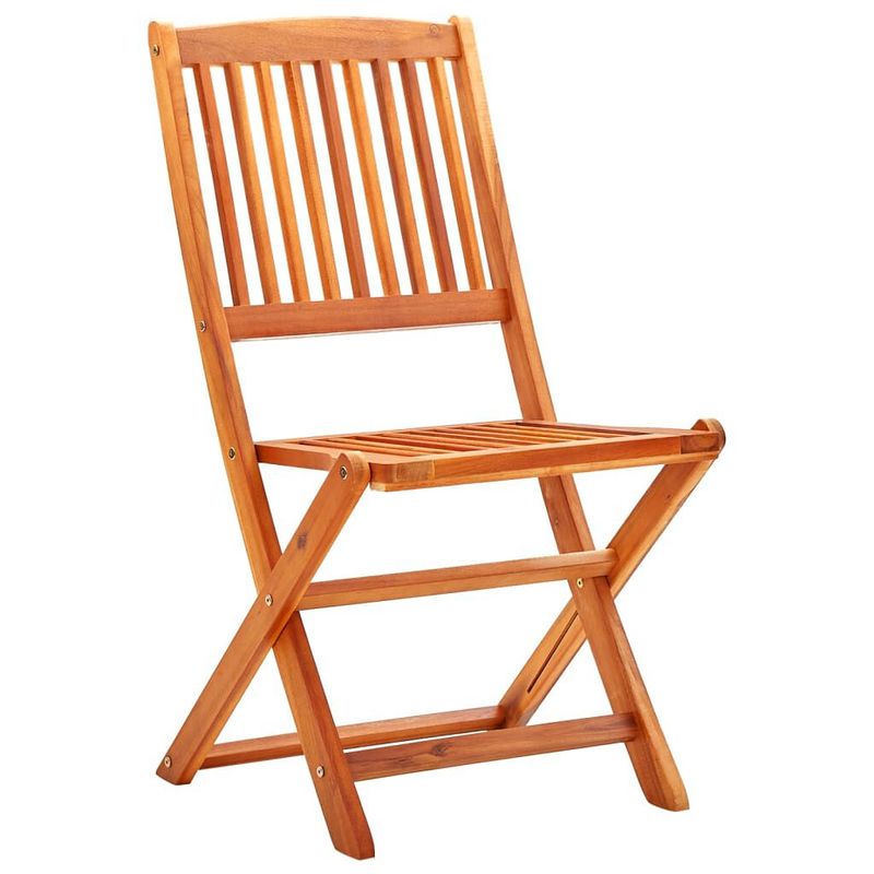 Sedie-da-Giardino-Pieghevoli-6pz-in-Legno-Massello-di-Eucalipto
