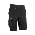 BERMUDA SLIM FIT MERCURY U-POWER BLACK CARBON XL