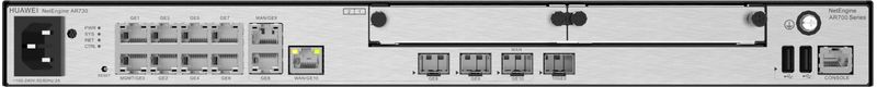 Huawei-NetEngine-AR730-|-Router-|-2x-GE-Combo-WAN-1x-SFP--8x-GE-LAN-1x-GE-Combo-LAN-2x-USB-2.0-2x-SIC