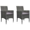 Set-Mobili-da-Pranzo-per-Giardino-5-pz-Grigio