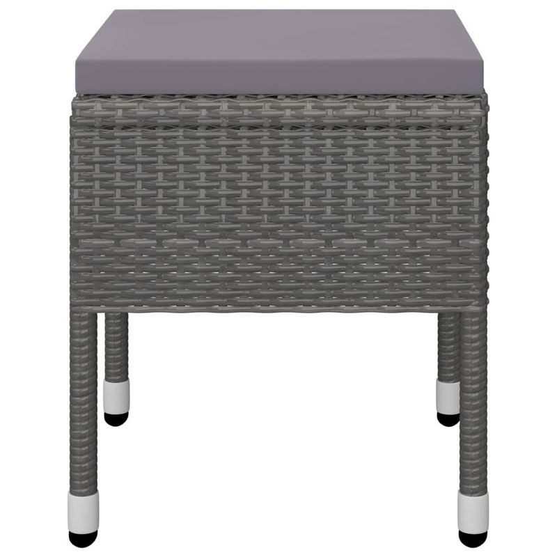 Set-Mobili-da-Pranzo-per-Giardino-5-pz-Grigio