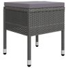 Set-Mobili-da-Pranzo-per-Giardino-5-pz-Grigio