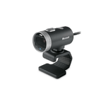 Microsoft LifeCam Cinema webcam 1 MP 1280 x 720 Pixel USB 2.0 Nero, Argento