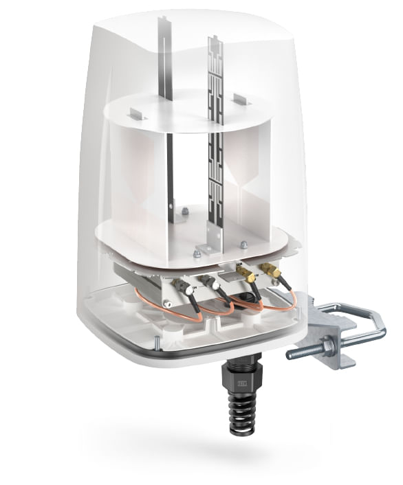 QuWireless QuSpot antenna di rete Antenna omnidirezionale PoE/LAN 6 dBi