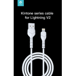 Kintone Cavo Lightning Apple 5V 2.1A 1M Carica e dati Bianco