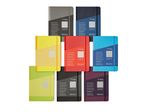 FABRIANO-Taccuino-c-elastico-EcoQua-Plus-cucito-f.to-A5-80-fogli-5mm-artracite-Fabriano
