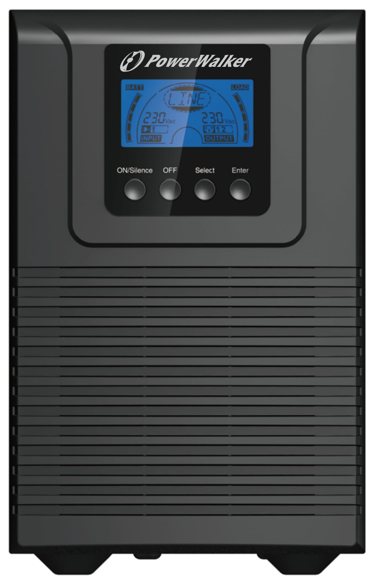 PowerWalker VFI 1000 TGB gruppo di continuità (UPS) Doppia conversione (online) 1 kVA 900 W 4 presa(e) AC