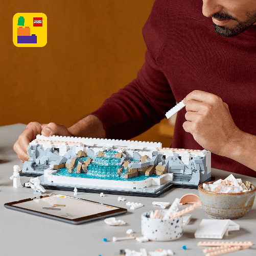 LEGO-Fontana-di-Trevi