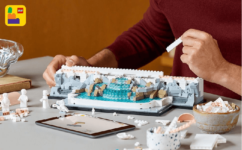 LEGO-Fontana-di-Trevi