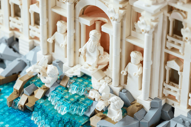 LEGO-Fontana-di-Trevi
