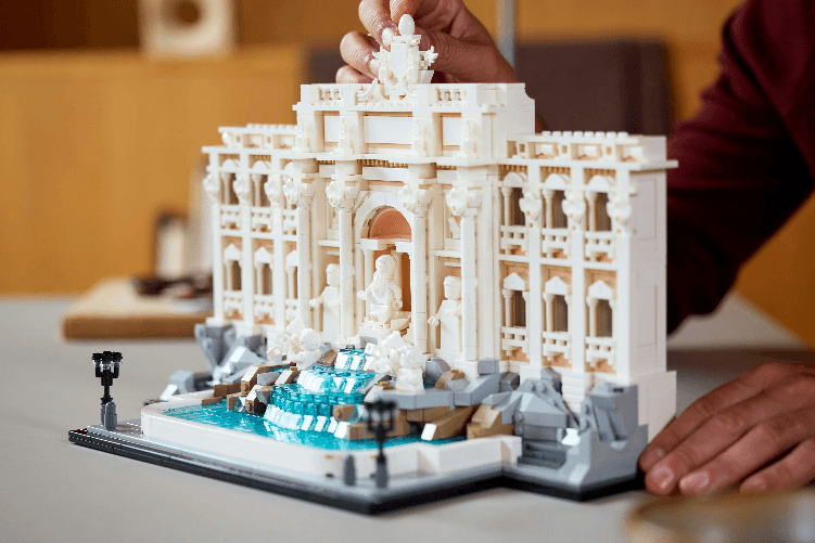 LEGO-Fontana-di-Trevi