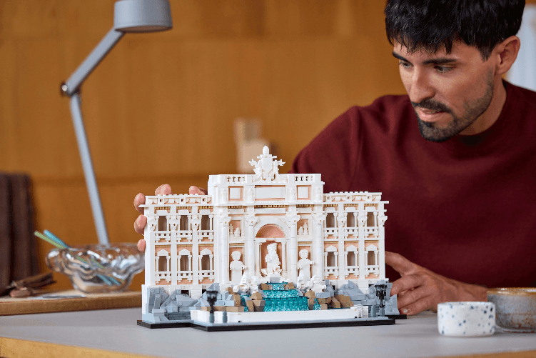 LEGO-Fontana-di-Trevi
