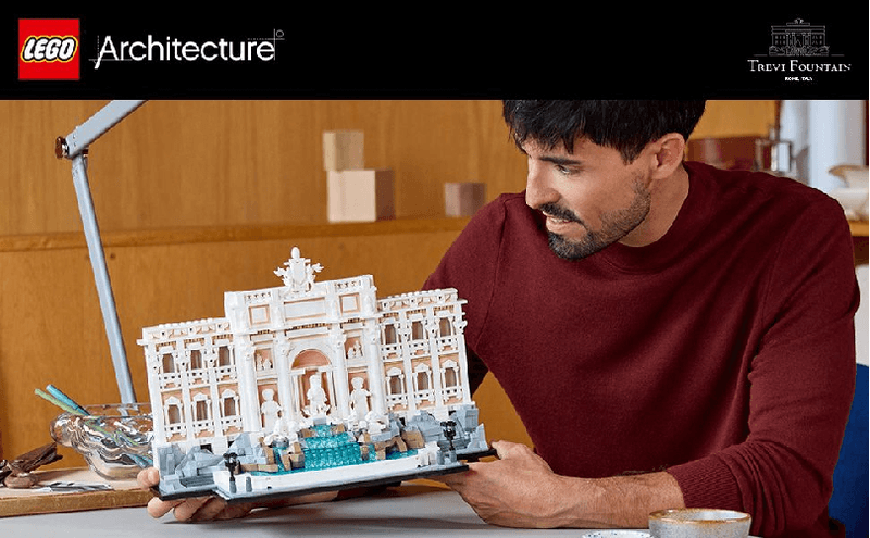 LEGO-Fontana-di-Trevi