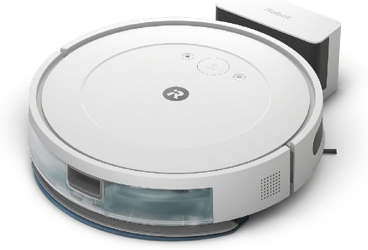 iRobot-Roomba-Combo-Essential-Robot-Aspirapolvere-Lavapavimenti-Potente-Aspirazione-e-Pulizia-Sistema-di-Pulizia-a-4-fasi-Tre-Livelli-di-Aspirazione-Controllabile-Tramite-App-Bianco