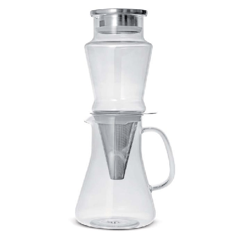 Estrattore caffè caldo/freddo in vetro borosilicato Trasparente ( Cold Brew coffee )