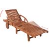vidaXL-Sedia-a-Sdraio-con-Cuscino-in-Legno-Massello-di-Acacia
