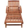 vidaXL-Sedia-a-Sdraio-con-Cuscino-in-Legno-Massello-di-Acacia