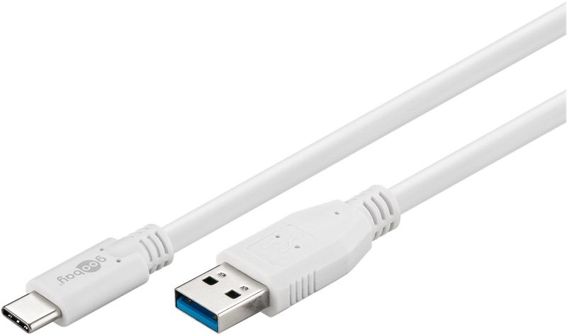 Goobay-da-USB-C-a-USB-A-3.0.-M-M-5-Gbps.-Bianco.-10-m