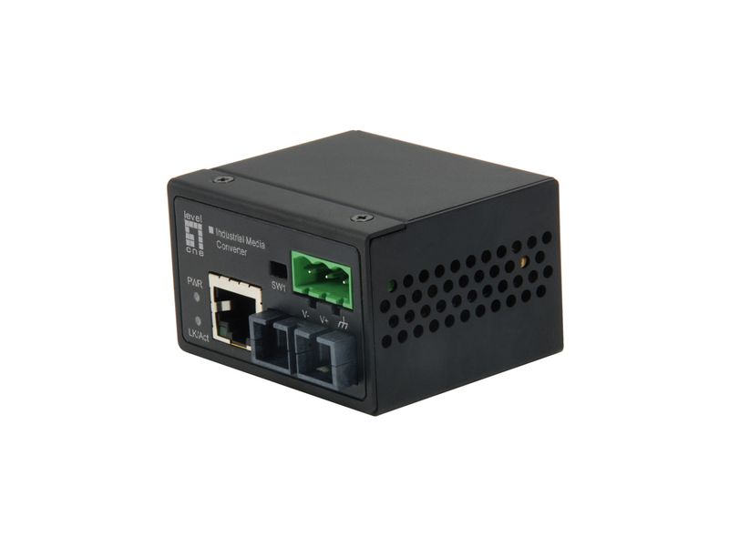 LevelOne-IEC-4002-convertitore-multimediale-di-rete-100-Mbit-s-Modalita-multipla-Nero