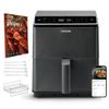 Cosori-Dual-Blaze-Singolo-64-L-Indipendente-1750-W-Friggitrice-ad-aria-calda-Nero