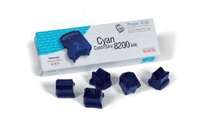 Xerox-GENUINE-5-CYAN-COLORSTIX-8200-INK-cartuccia-stick